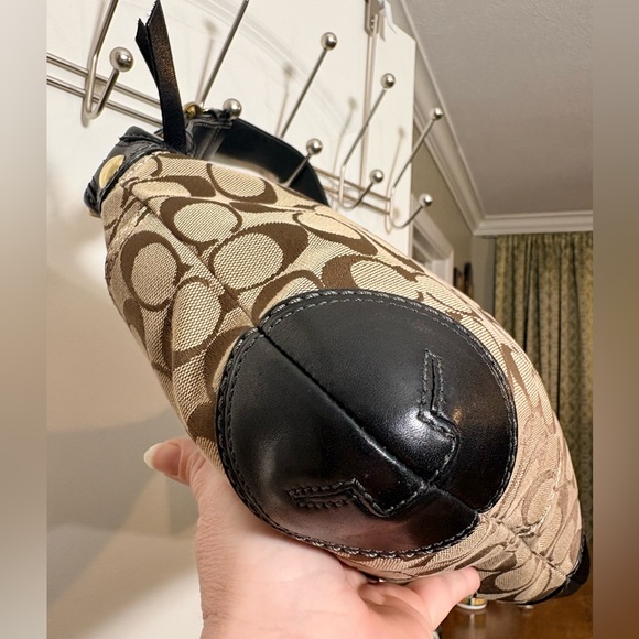 Coach Large Signature Carly Shoulder Bag - Style 11431 - Picture 4 of 15